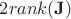 $2rank(\bold J)$