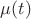 $\mu (t)$