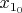 $x_{1_0}$