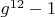 $g^{12}-1$
