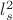 $\(l_s^2\)$