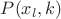 $P(x_l,k)$