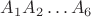 $A_1A_2&hellip;A_6$