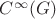 $C^{\infty}(G)$