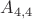 $A_{4,4}$