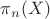 $\pi_n(X)$ $\pi_n(X)$