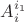$A_i^{i_1}$