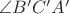 $\angle B'C'A'$