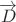 $\overrightarrow{D}$