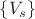 $\{V_s\}$