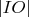 $|IO|$