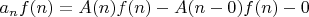 $a_nf(n)=A(n)f(n)-A(n-0)f(n)-0$