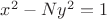 $x^2-Ny^2=1$