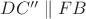 $DC''\parallel FB$