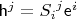 $\mathsf h^j = {S_i}^j \mathsf e^i$