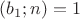 $(b_1; n)=1$ $(b_1; n)=1$
