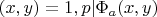 $(x,y)=1, p|\Phi_a(x,y)$