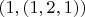 $(1,(1,2,1))$