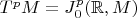 $T^pM = J^p_0(\mathbb{R},M)$