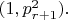 $(1,p^2_{r+1}).$