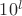 $10^l$