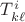 $T^i_{k\ell}$