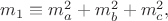 $m_1\equiv m_a^2+m_b^2+m_c^2,$