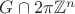 $G \cap 2\pi\mathbb{Z}^n$