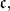 $\mathfrak{c},$