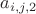 $a_{i,j,2}$
