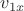 $v_{1x}$