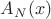 $A_N(x)$