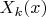 $X_k(x)$