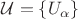 $\mathcal{U}=\{U_{\alpha}\}$ $\mathcal{U}=\{U_{\alpha}\}$