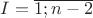 $I = \overline{1; n-2}$