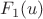 $F_1(u)$