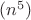 $(n^5)$