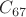 $C_{67}$