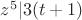 $z^5|3(t+1)$