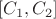 $[C_1,C_2]$