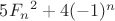 ${5{F_n}}^2+4(-1)^n$