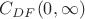 $C_{СDF}(0,\infty)$