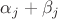 $\alpha_j+\beta_j$