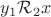$y_1\mathcal{R}_2x$