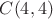 $C(4,4)$