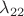 $\lambda_{22}$