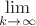 $\lim\limits_{k\to\infty}$