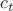 $c_t$