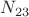 $N_{23}$