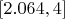 $[2.064,4]$
